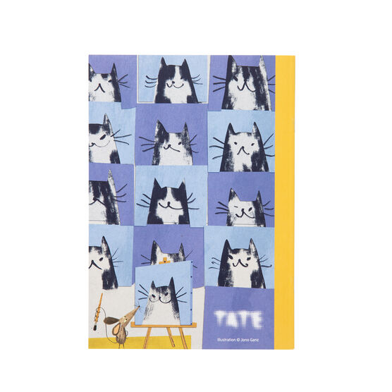 Mildred the Gallery Cat sketchbook